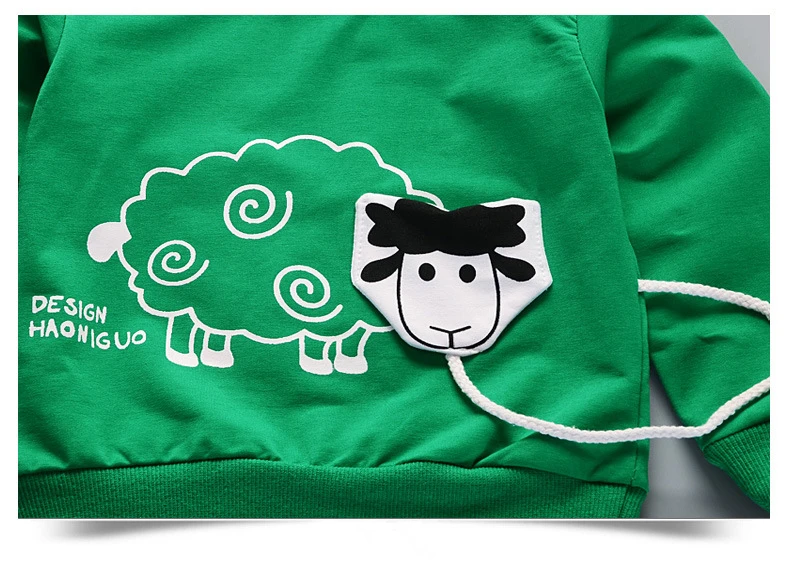 Toddler Girl Fall Outfits 2018 Spring Autumn Baby Boys Clothes Sheep Tops Pants Children Clothing Set Kids Sports Suit For Girls (7)