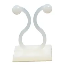 Промо-акция! 25 шт. Wht Нейлон самоклеющиеся закручивающиеся Замки держатель провода