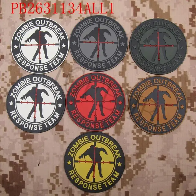 Best Offers Biohazard Resident Evil Umbrella Corporation ZRT ZOMBIE OUTBREAK RESPONSE TEAM 3D PVC patch
