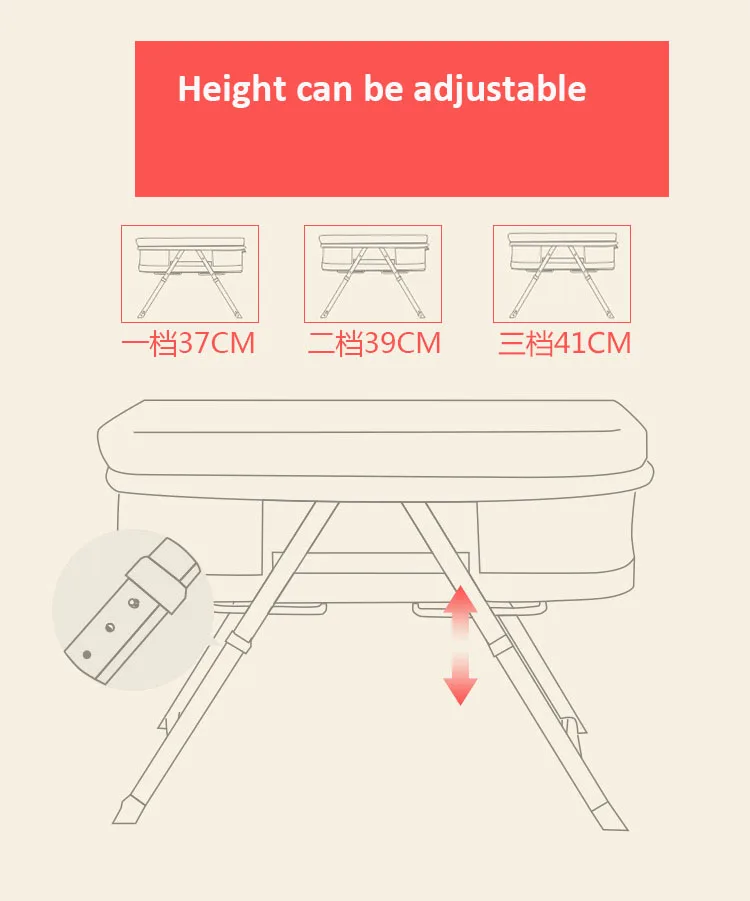 Многофункциональная складная детская кроватка для новорожденных, переносная детская кроватка с москитной сеткой