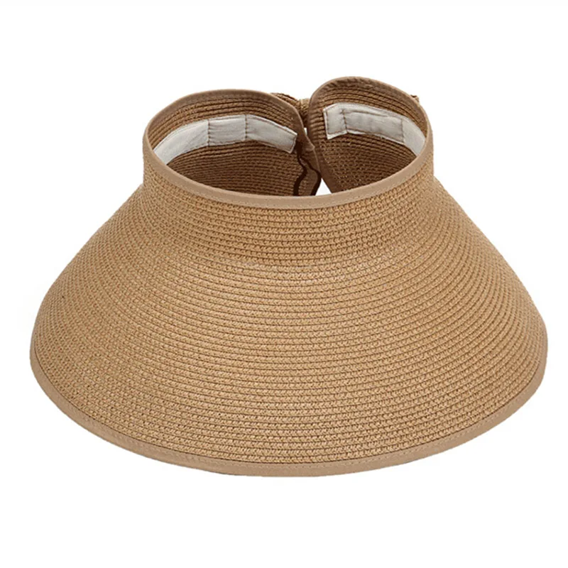 قمة صلب فارغة القش قبعة للشاطئ النساء الصيف قبعات للحماية من الشمس واسعة حافة قبعة الشمس للنساء السيدات عارضة الصلبة طوي الصيف شاطئ قبعات قمة صلب فارغة القش قبعة للشاطئ النساء الصيف قبعات للحماية من الشمس واسعة حافة قبعة الشمس للنساء السيدات عارضة الصلبة طوي الصيف شاطئ قبعات
