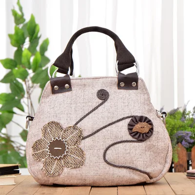 

Fashion Appliques Multi-use Women handbag!Nice Appliques Lady casual Small Shoulder&handbags Bohemian Versatile Cute Canvas Bags