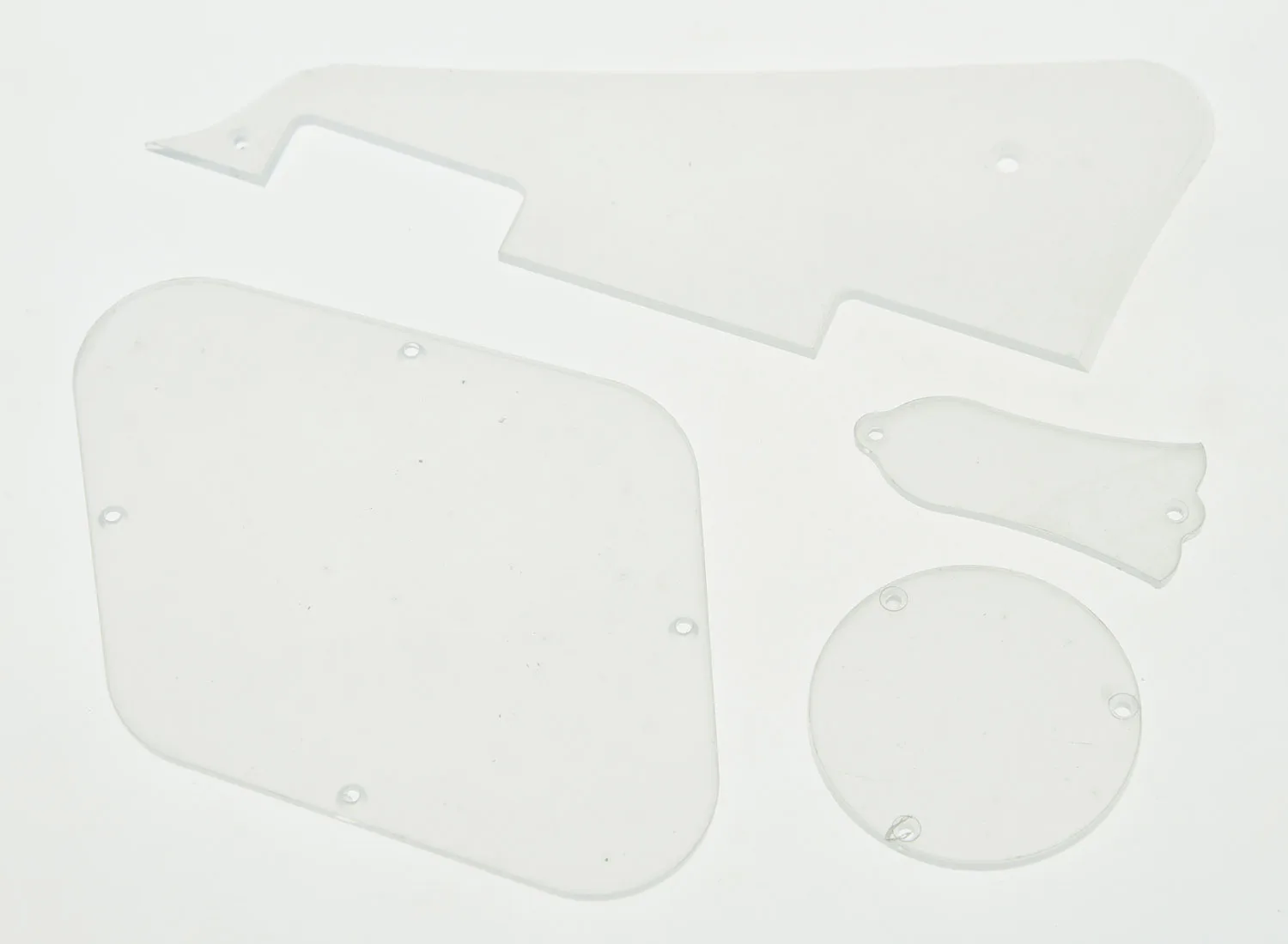 

LP Pickguard Cavity Covers Turss Rod Cover Set for Gibson Les Paul Transparent