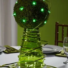 3 шт./лот) E-Luminator световая База 8 дюймов батарея 3aa 31 белый светодиодный светильник под ваза-светильник