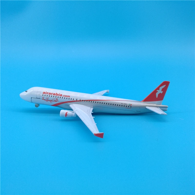 16 см Arabia Airways A320 модель самолета литая под давлением статическое металлическое материальное украшение 1:230 Air Arabia.com модель самолета игрушки для взрослых