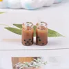 8pcs Tea Coffee Cup Drink Bottle Polymer Slime Charms Modeling Clay DIY Kit Accesorios Box Toy For Children Slime Supplies 5