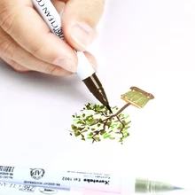 Janpan Kuretake RB6000 мультфильм акварель ручка с картинками кисточки надписи 5 цветов/Лот