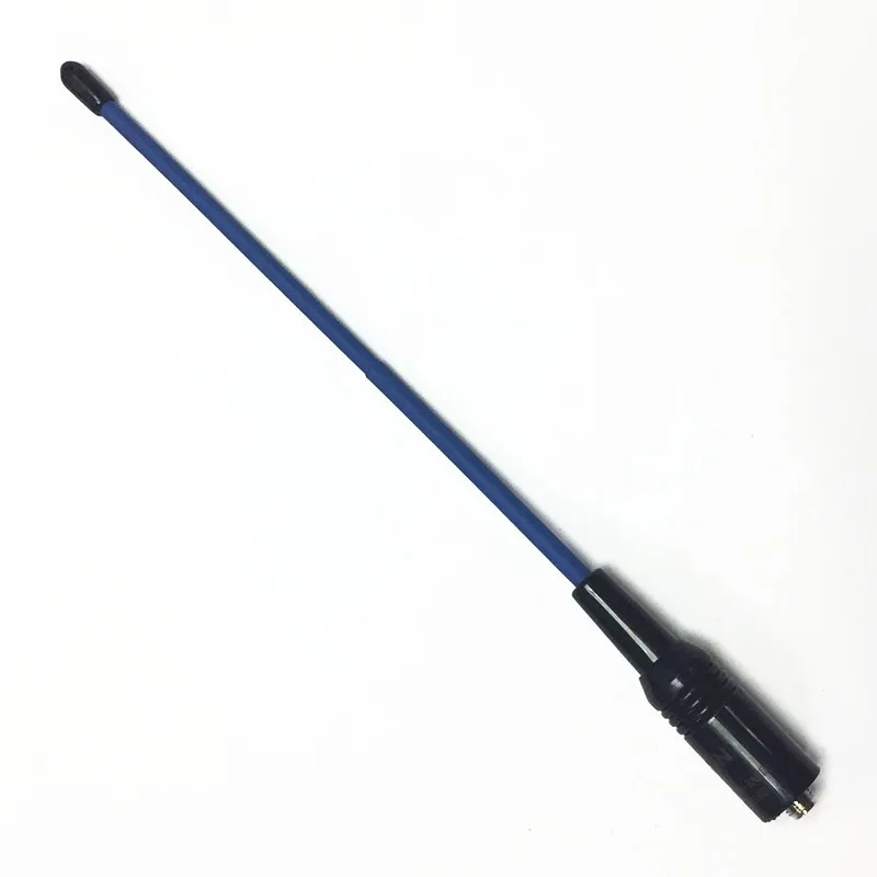 OP X701 синяя двухсегментная антенна мягкая 144/430 МГц sma F baofeng UV5R UV82 BF666S BF777S 'd xun UVD1P