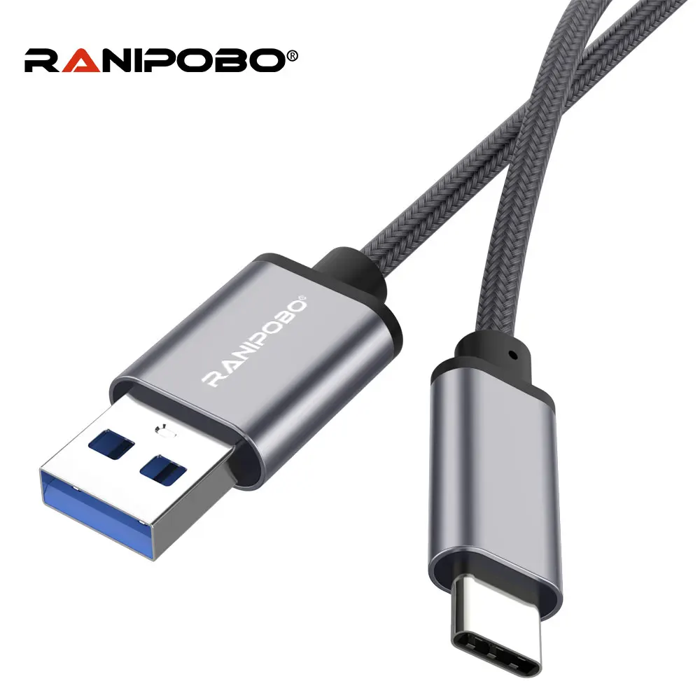 

Fast USB Charging 3A Type C Cable Type-C to USB 3.0 aluminium alloy + Nylon braided for Samsung S8 Note8 xiaomi mi5