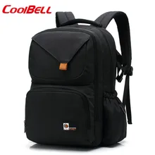 COOLBELL новая многофункциональная Повседневная сумка для компьютера 15,6 дюймов, рюкзак для детских бутылочек, рюкзак для компьютера, сумка для отдыха и путешествий