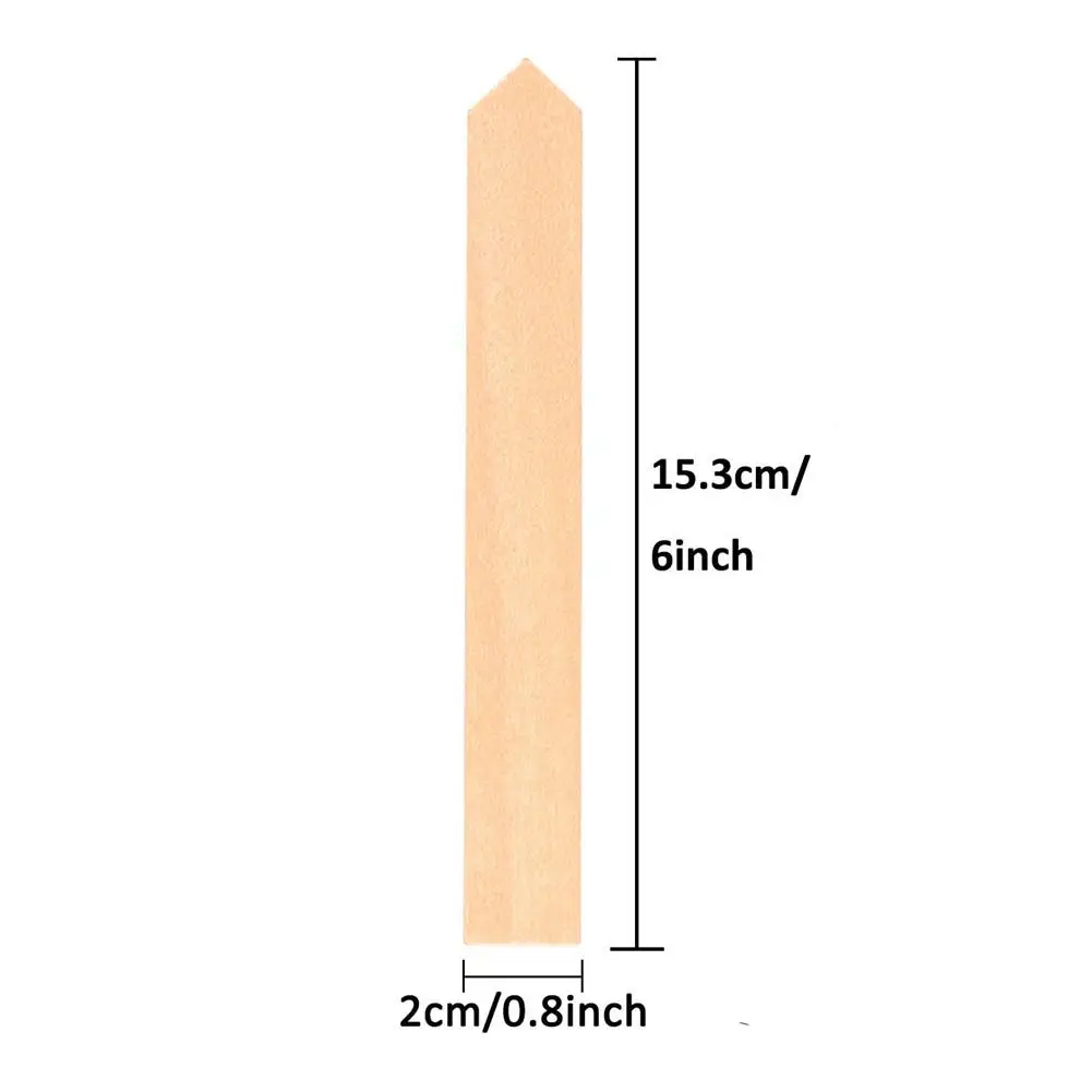 50 шт. деревянный завод кол для маркировки цветок завод знаки карточки для сада ячмень рисовые бирки Маркеры детские украшения сада Q171