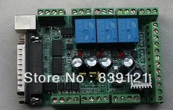 

Free ship New type Interface Breakout Board Adapter CNC MACH3 USB 6 Axis for motor driver