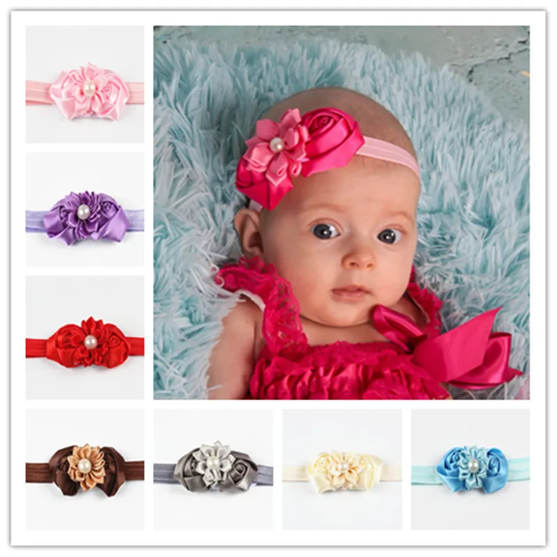 Baby toddler girls flower headband Children Hair Band Hair Decorate