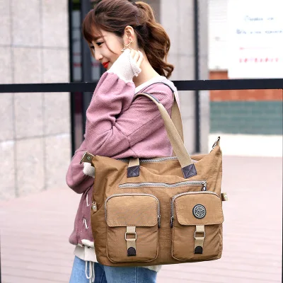 

Large Capacity Messenger Bag Women's Waterproof Nylon Handbag Bags For Women 2018 Casual Shoulder Crossbody Bags bolsa feminina