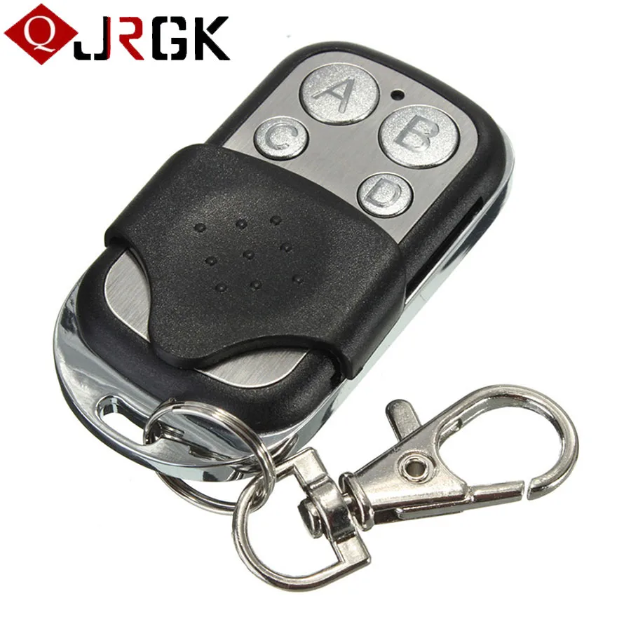 

JRGK Universal 4 Channel Wireless RF Remote Control Cloning Copy Code 433MHz Electric Gate Garage Door Key Switch Fob Controller