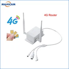 IP66 водонепроницаемый разблокированный 3g 4G sim-карта маршрутизатор с 3 5dbi антеннами промышленности 4G модуль беспроводной Wi-Fi маршрутизатор ip-камера AHD