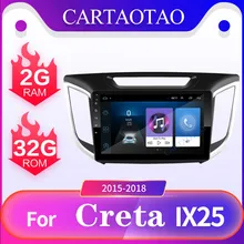 2 din Android 8.1 car DVD multimedia player for Hyundai Creta ix25 Car radio GPS navigation Bluetooth player