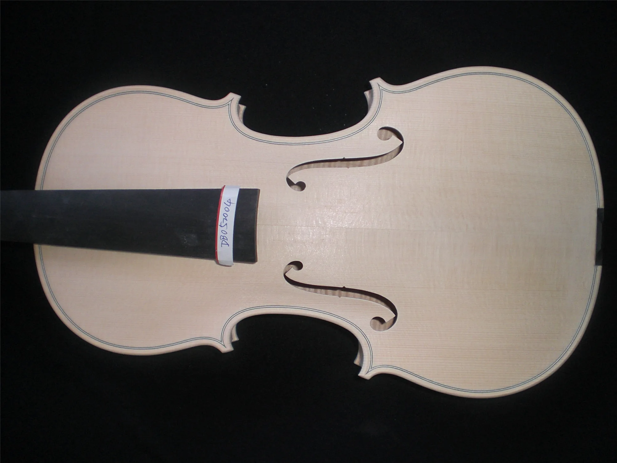 

1 PC Nice Good Sound White Violin 4/4 with One Piece Maple Back Ebony Fingerboard Spruce Top