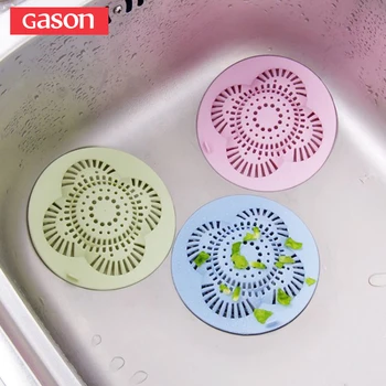 

[1~7PCS] Star Sewer Outfall Strainer Bathroom Sink Filter Anti-blocking Floor Drain Hair Stopper Catcher Kitchen Accessories