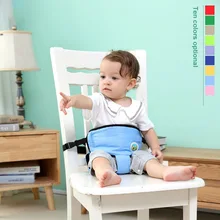 Рюкзаки-кенгуру складной Портативный ребенку ремня Портативный детское сидение детский, обеденный ремень сплошной Цвет страховочные ремни рюкзак и перевозчик