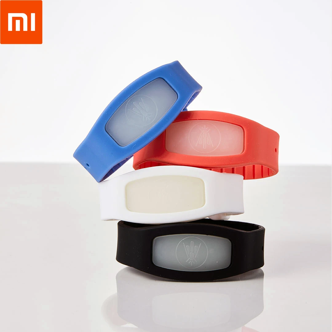 

Xiaomi Plant Mosquito Repellent Bracelet Silicone Anti Insect Dispeller Repeller Wristband Hand Strap For Adult Children 35