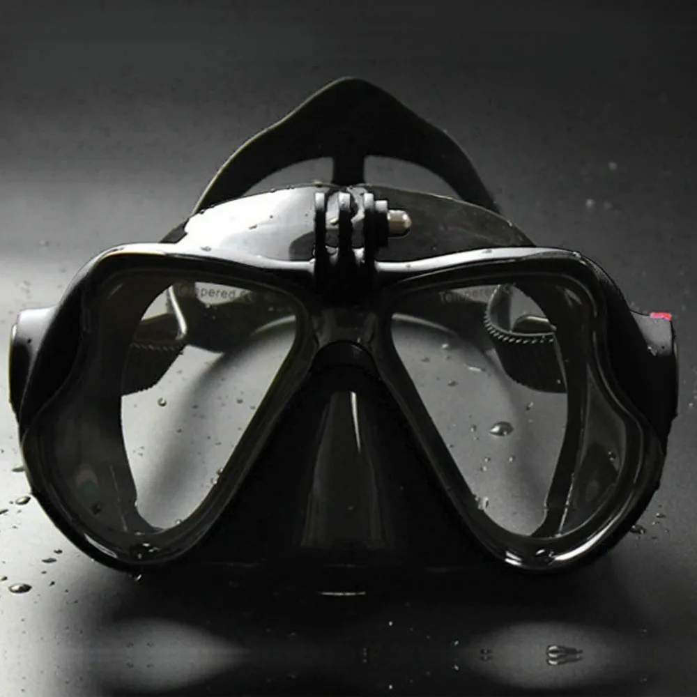 Подводная камера Анти-туман дайвинг маска трубка плавательные очки для GoPro