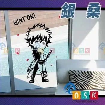 

GINTAMA Wall Decal Vinyl Wall Stickers Decal Decor Home Decorative Decoration Anime GINTAMA Car Sticker