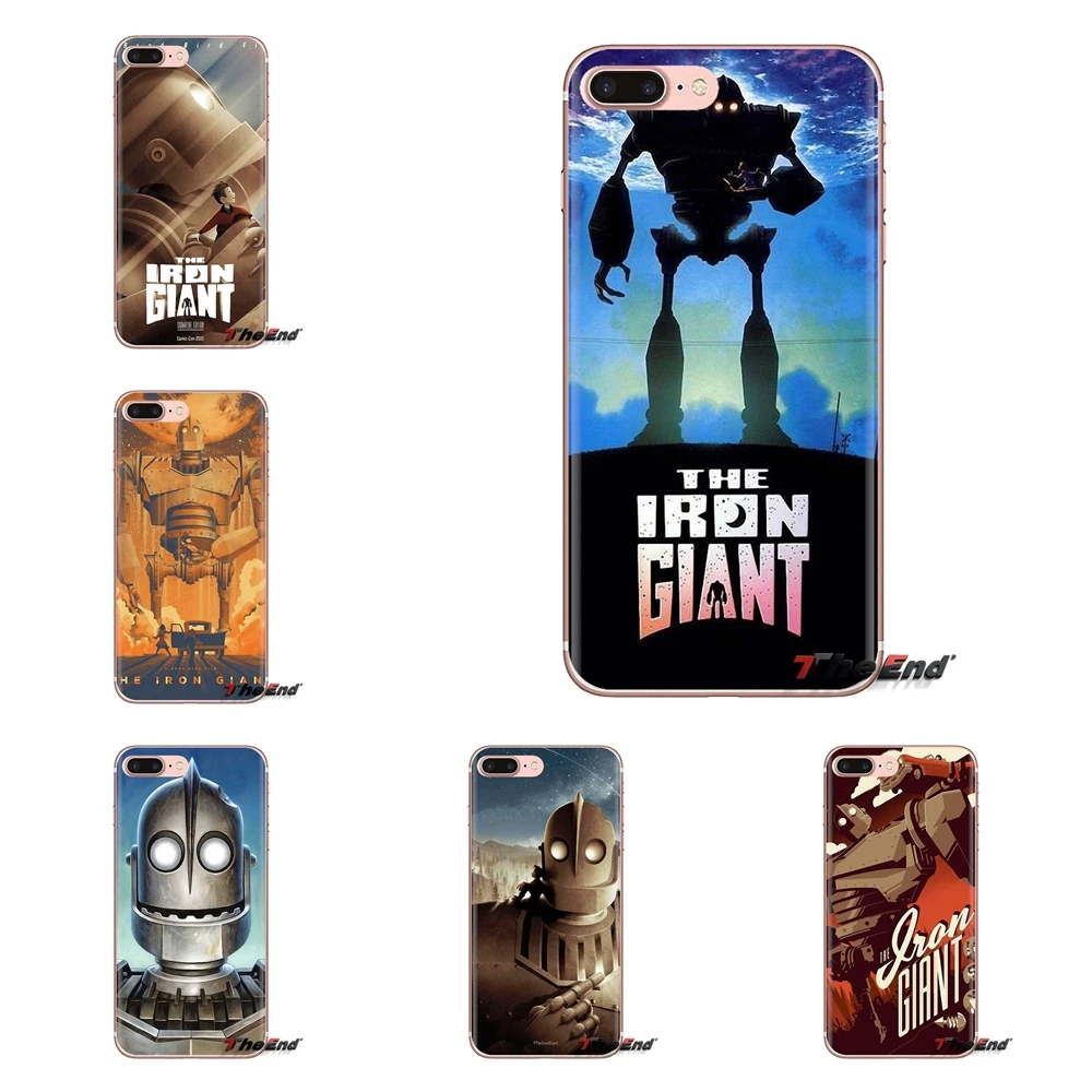 Прозрачный чехол из ТПУ для Xiaomi Redmi 4A S2 Note 3 3S 4 4X 5 Plus 6 7 6A Pro Pocophone F1 The Iron Giant 1999 Best Art Ever