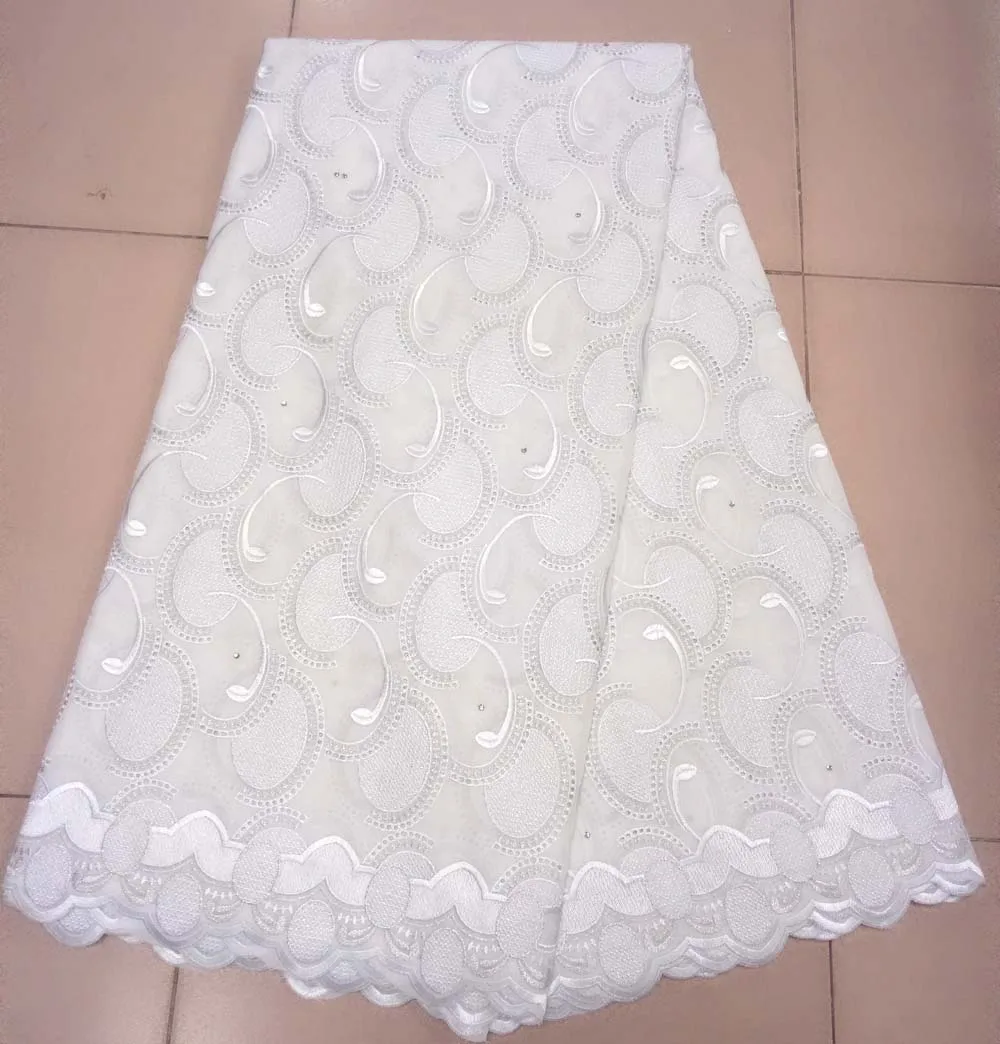 

High Quality Swiss Voile Laces Switzerland Cotton African Dry Cotton Lace Fabric 2019 Nigerian Man Voile Lace