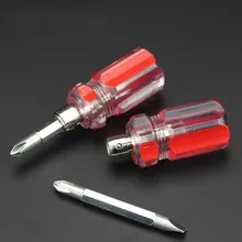 Магнитная головка редиски двойного назначения телескопическая отвертка слово крест сливы плоский рот ультра короткая маленькая отвертка