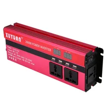 2000W DC 12V дo AC 200 V-240 V Портативный автомобиля Мощность инвертор Зарядное устройство адаптер конвертер 50/60Hz цифровой светодиодный Дисплей автомобильный преобразователь