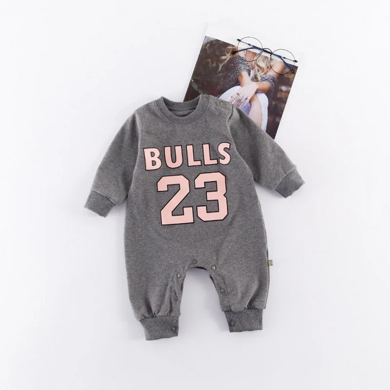 

Newborn Bodysuit Baby Girl Boy Clothes 100% Cotton Cartoon Print Letter Long Sleeve Baby Clothes 1 Piece 0-24 Months