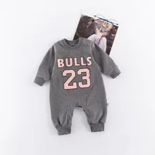 Newborn Bodysuit Baby Girl Boy Clothes 100% Cotton Cartoon Print Letter Long Sleeve Baby Clothes 1 Piece 0-24 Months 2018 real 100% cotton baby clothing three piece normal boy girl clothessize bodysuit