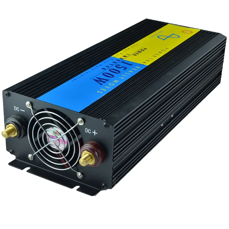 12vdc to 220vac 1500w pure sine wave inverter 1.5kwin Inverters