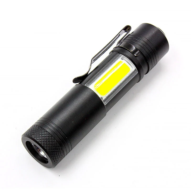 

New Bright COB XPE LED Flashlight 4 Modes COB Led Torch Portable Mini Lights for Camping Best Flashlight Gift
