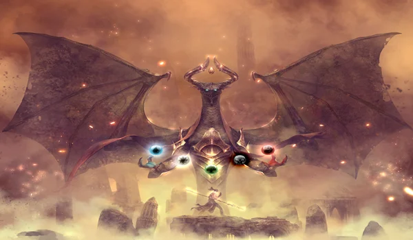 Волшебные настольные игры Nicol Bolas Planeswalker игровой коврик пользовательский дизайн