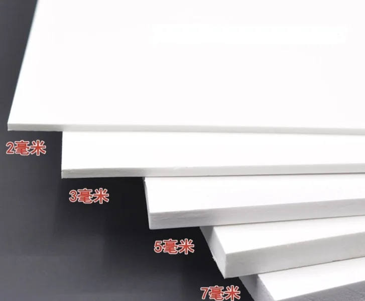 

20PCS 20x30cm thickenss:1-3mm DIY Manual Sand Table Model Material PVC foaming plate sheet Chevy board