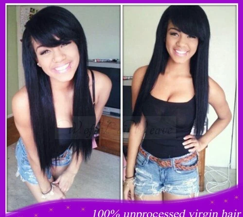 130density 20inch Human Hair Lace Front Glueless Full Lace Wigs