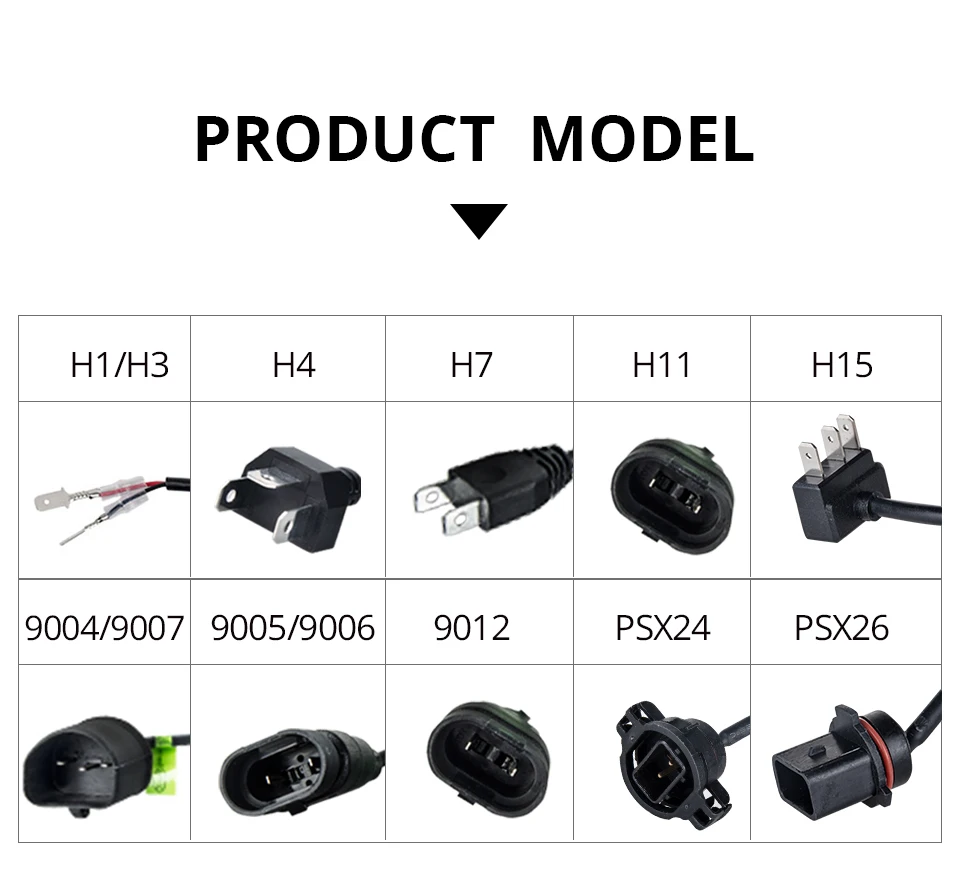 H7 H4 Led Car Headlight 12V 50W 10000LM H1 H11 H8 H9 Led Lamps For Cars 6500K 8000K 3200K PSX24W HB3 HB4 1860 Chips Auto Light  (15)