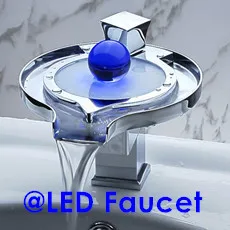 Single-Handle-Special-Frisbee-Design-Waterfall-Bathroom-Vanity-Sink-LED-Faucet
