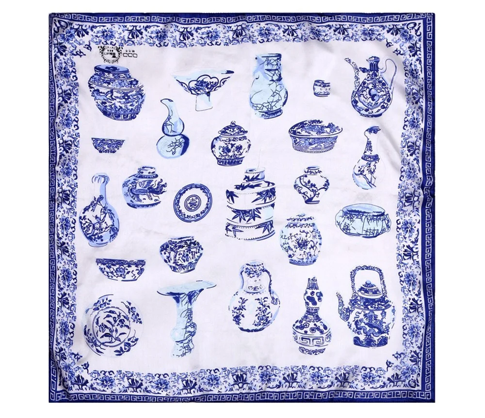 Silk Square Scarf (2)