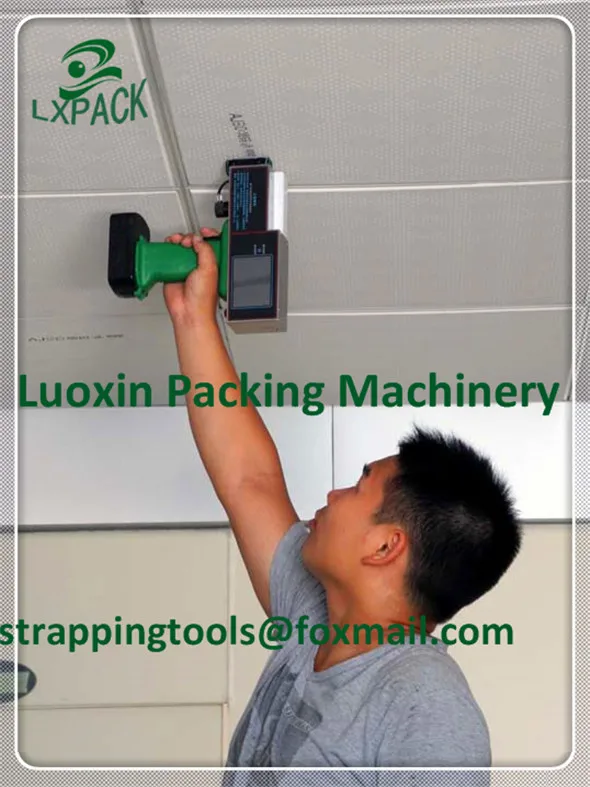 

LX-PACK Patent Brand Lowest Factory Price Hand Inkjet Printer Mobile ink jet coding machine Online inkjet printer for conveyor