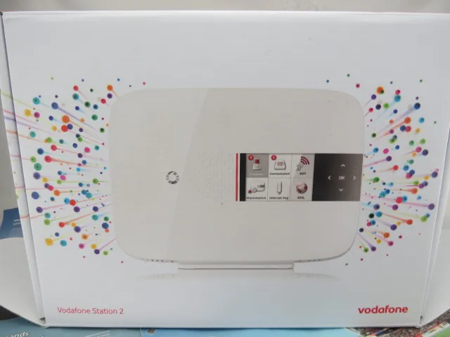 Vodafone станция 2 HG1500 ADSL/VDSL/оптоволоконный модем/маршрутизатор SIP VoIP + DLNA + USB для принтера