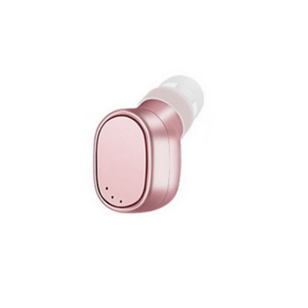 Беспроводная bluetooth-гарнитура Kebidu, мини-наушники, Портативная USB Магнитная зарядная гарнитура X12, спортивные наушники-вкладыши для IPhone 8 - Цвет: Pink