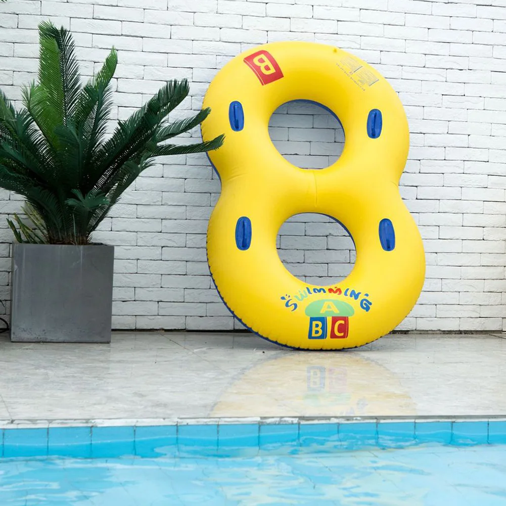 Двойной круг кольца для плавания надувные матрасы для плавания Лето Родитель Ребенок игрушка детский бассейн игрушки для купания