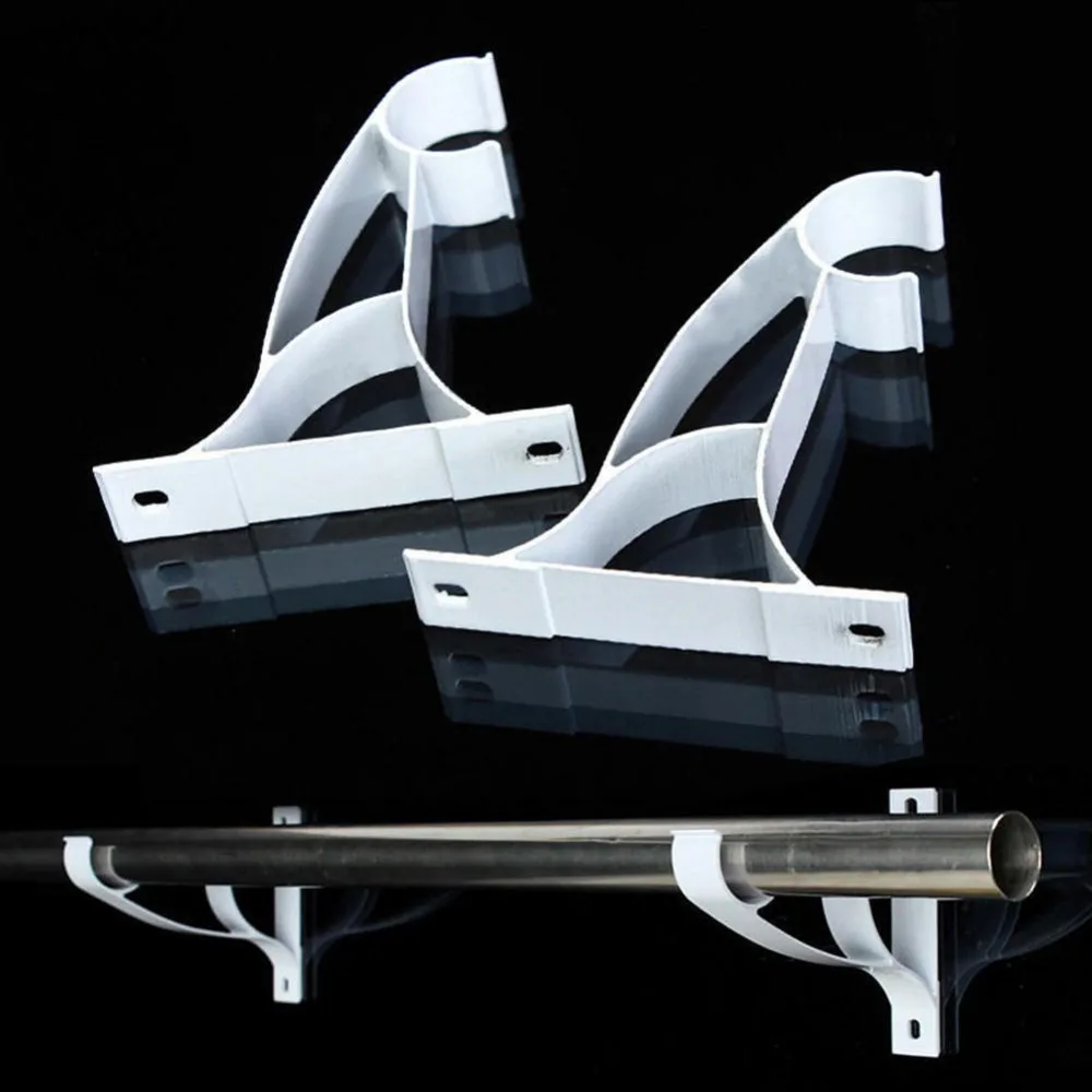 Tringle de rideau en métal 2 pièces | Tringle de rideau en métal support de draperie adaptée aux draperies rods25mm ► Photo 3/5