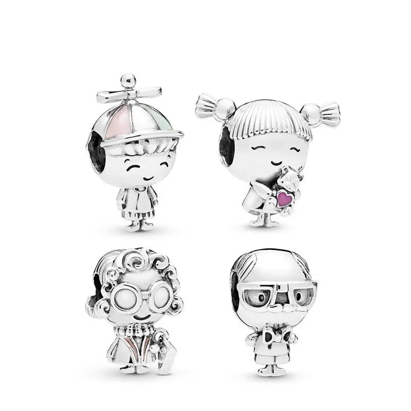 

New Pearl Family Members Series Grandpa Dad Grandma Mom Horsetail Girl Vigorous Boys String Beads