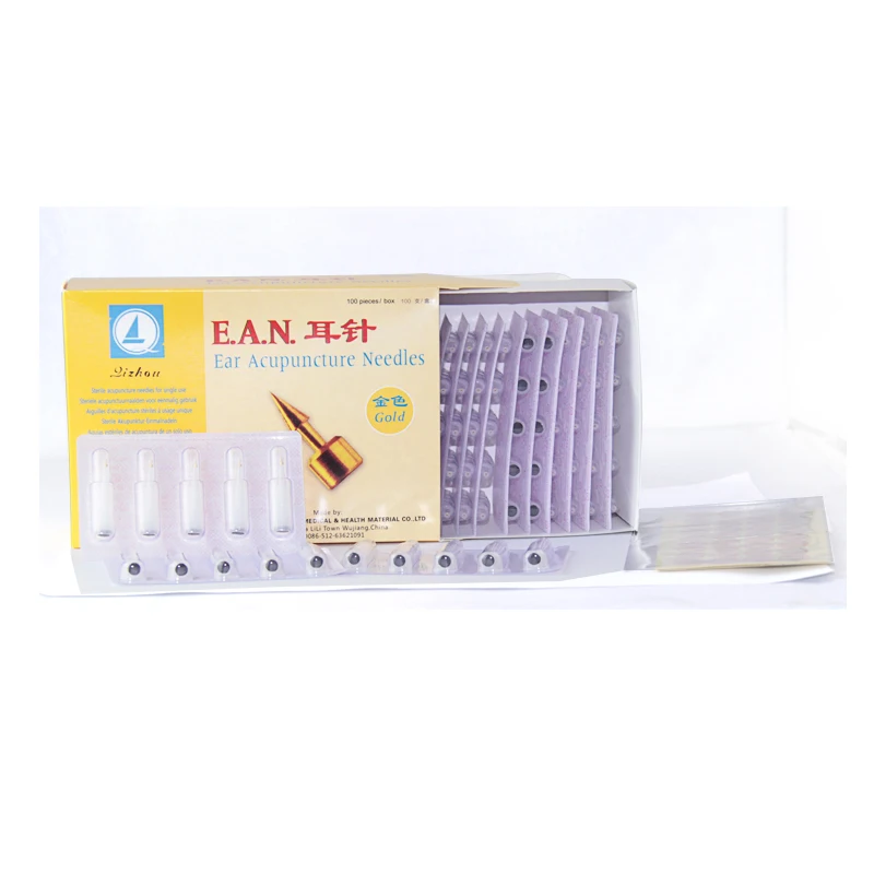 100pcs/box Acupuncture Needle ear acupuncture needles sterile acupunture needle for single use