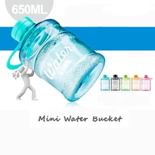 Творческий бутылки с водой на открытом воздухе Спорт Тренажерный зал половины галлонов фитнес-тренировки Кемпинг работает пространства тренировки бутылку герметичность Лидер продаж