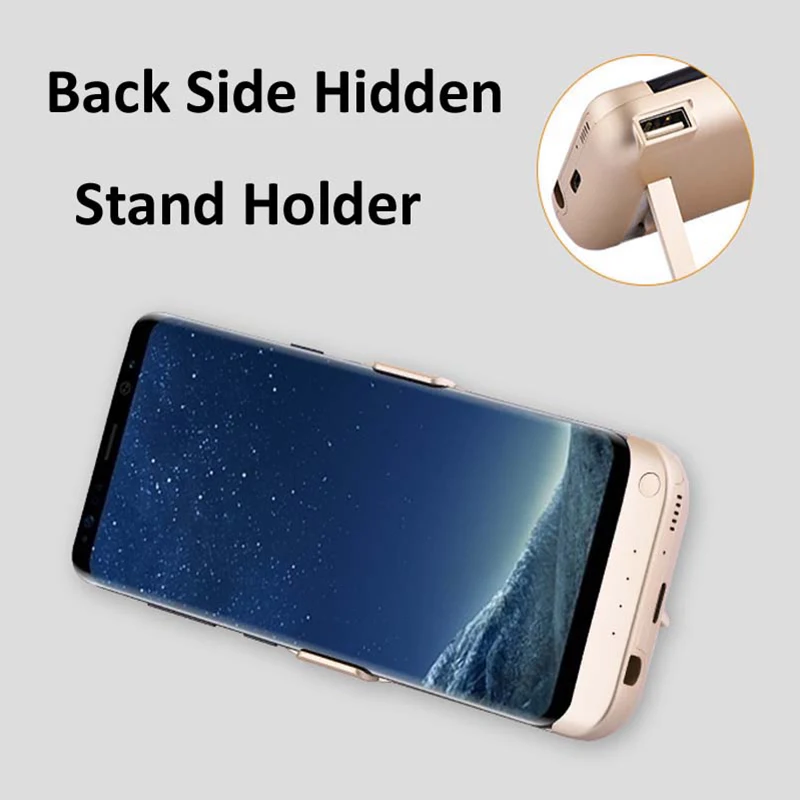 Чехол для зарядного устройства Samsung Galaxy S8 Plus + S 8 чехол аккумулятора чехлы
